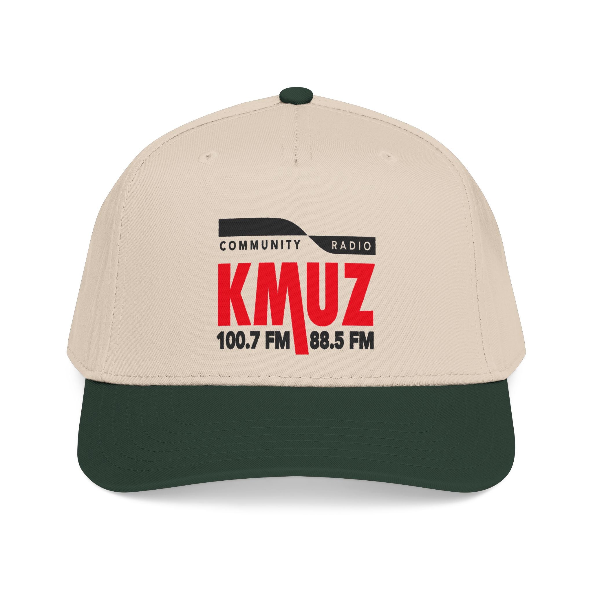 KMUZ Logo Mid Profile Baseball Cap