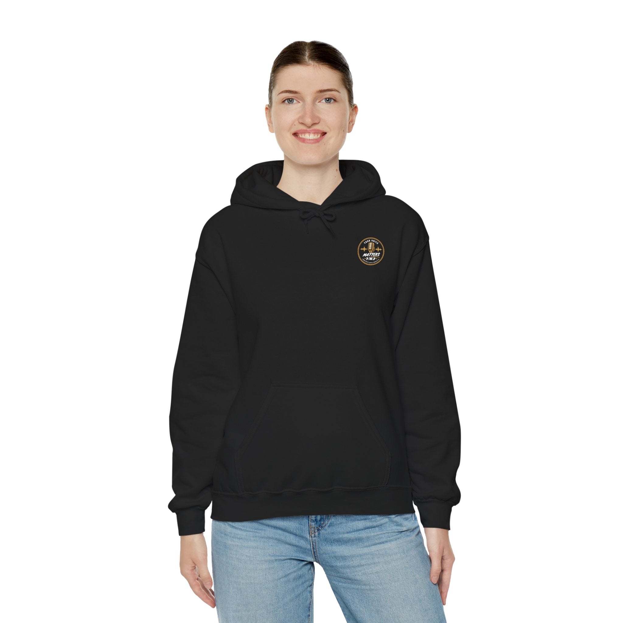 Positivity with Priscilla - Unisex Heavy Blend™ Hooded Sweatshirt