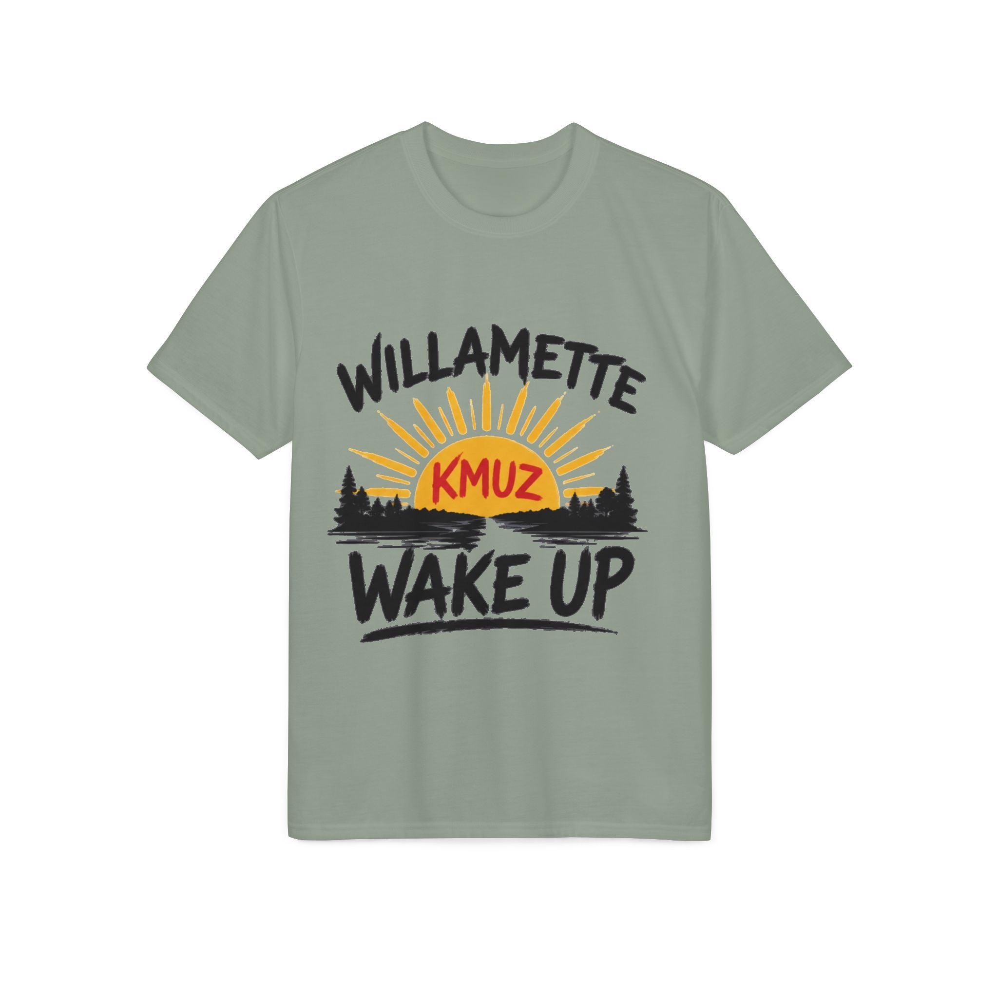 KMUZ Willamette Wake Up - Performance® T-Shirt