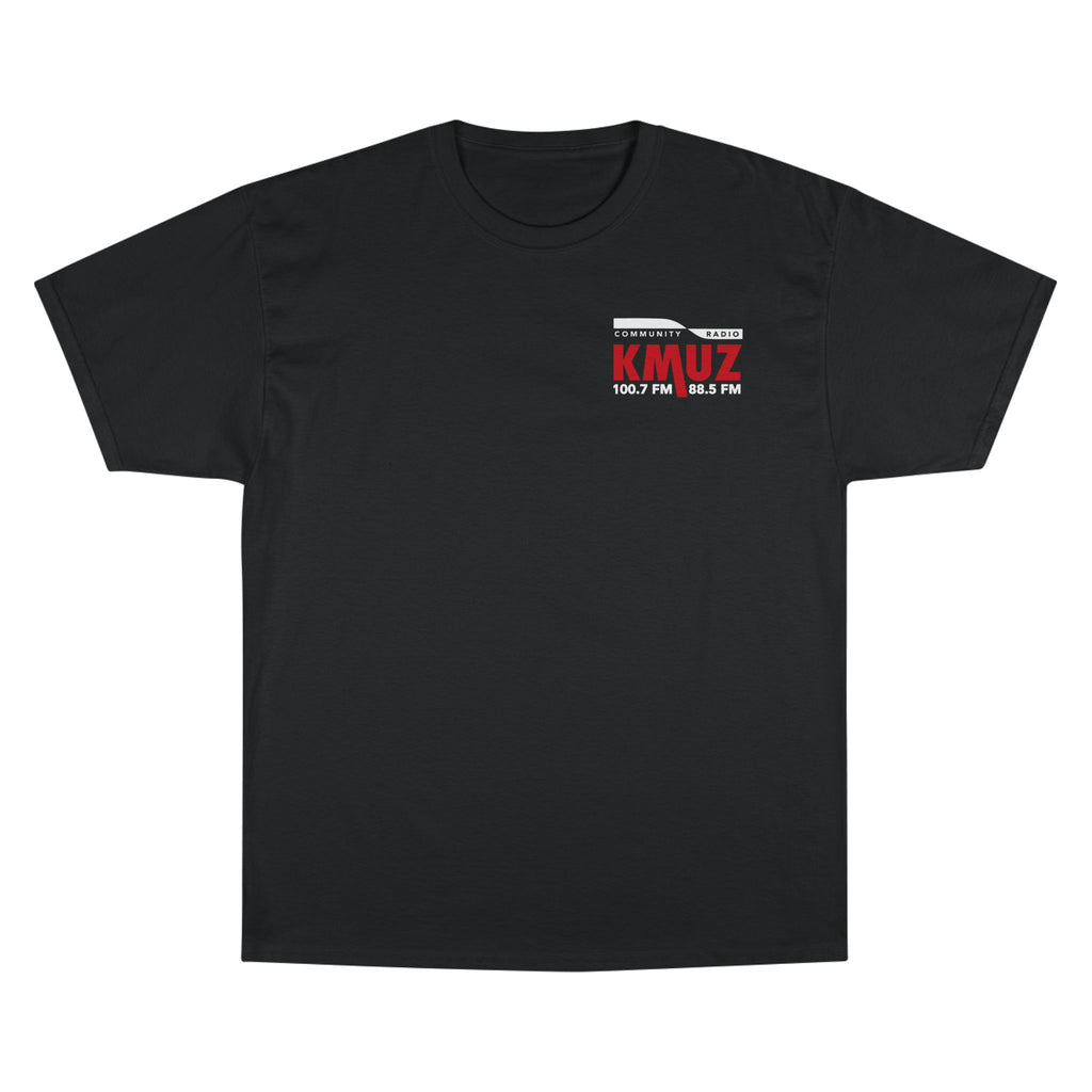 KMUZ Radio T-Shirt — Black Tee