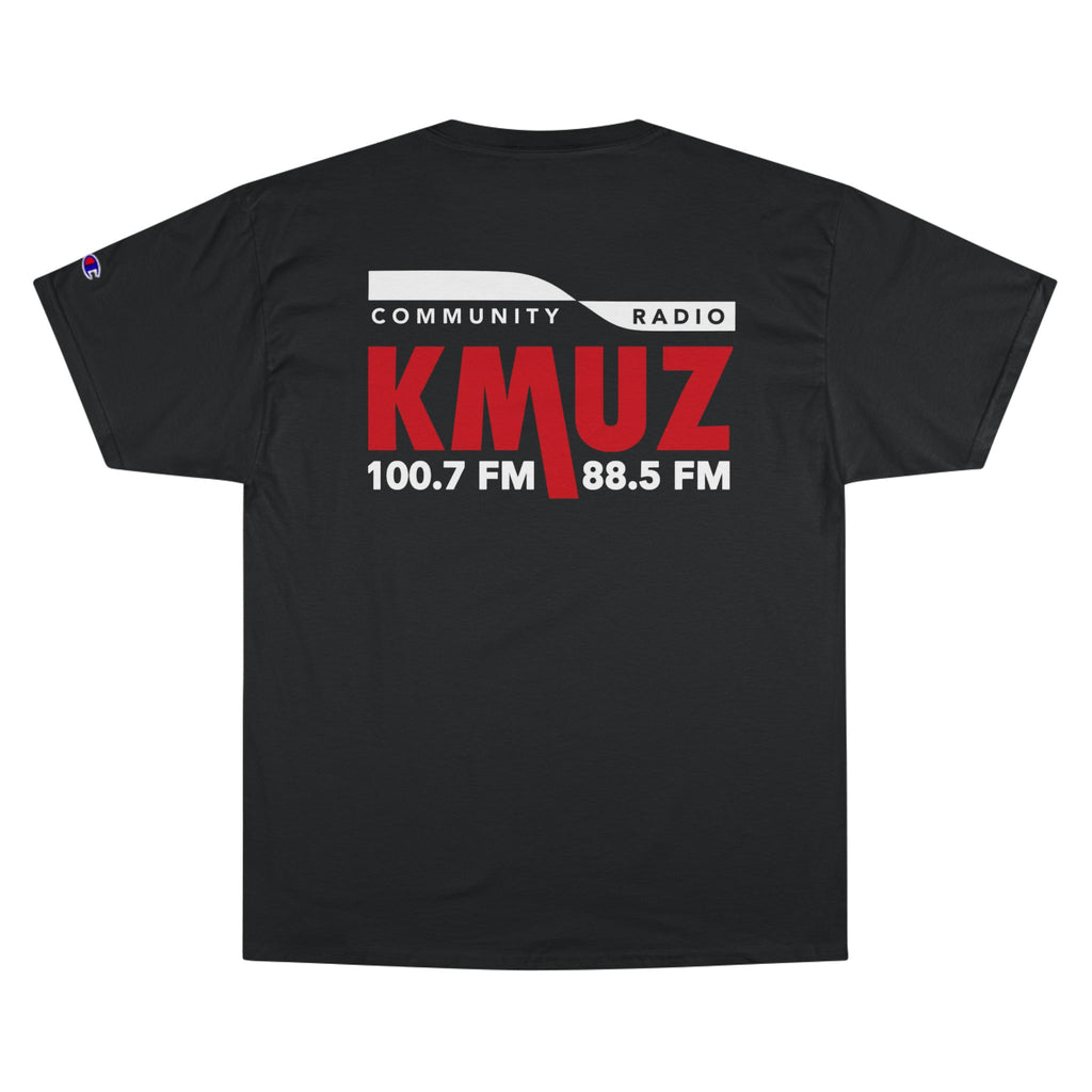 KMUZ Radio T-Shirt — Black Tee