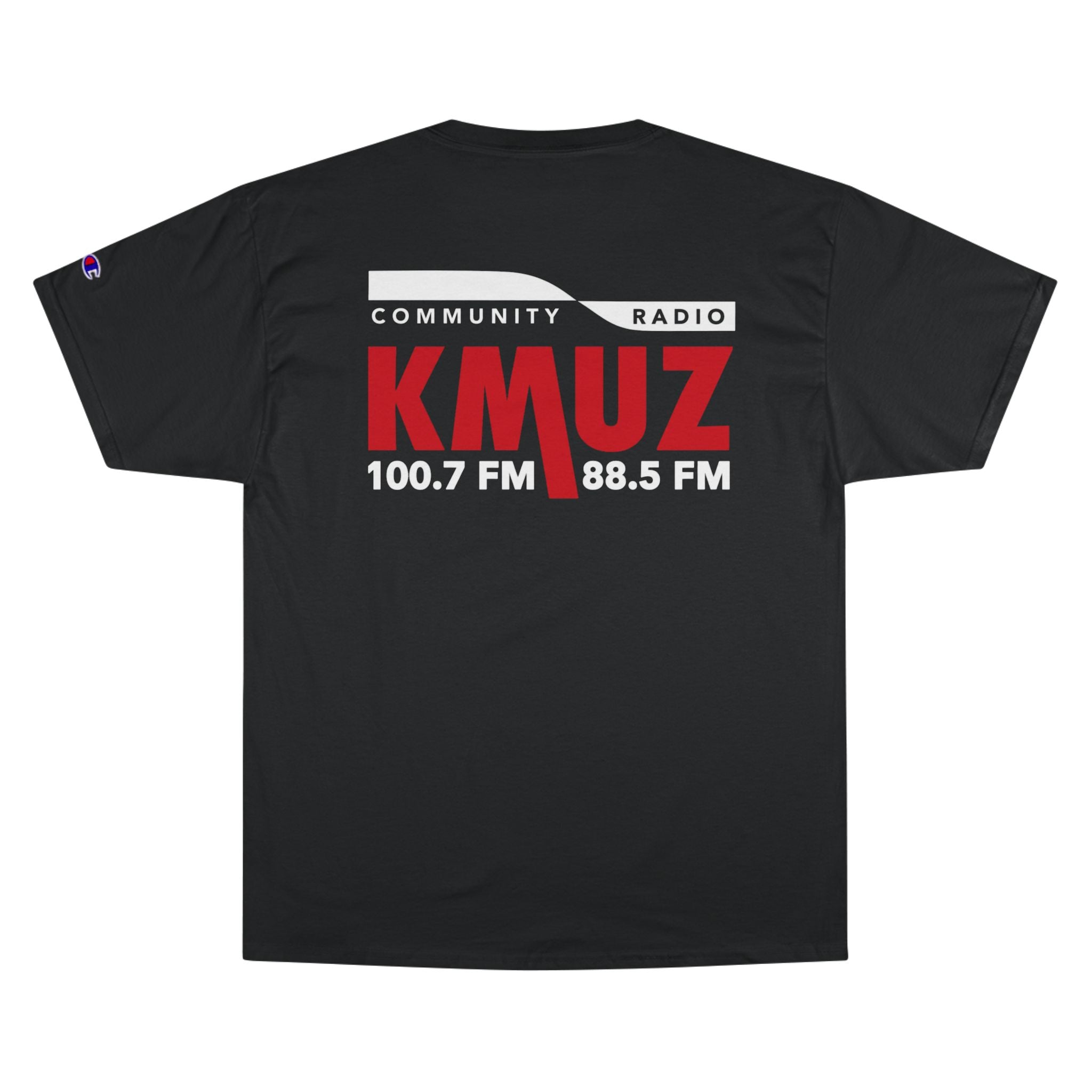 KMUZ Radio T-Shirt — Black Tee