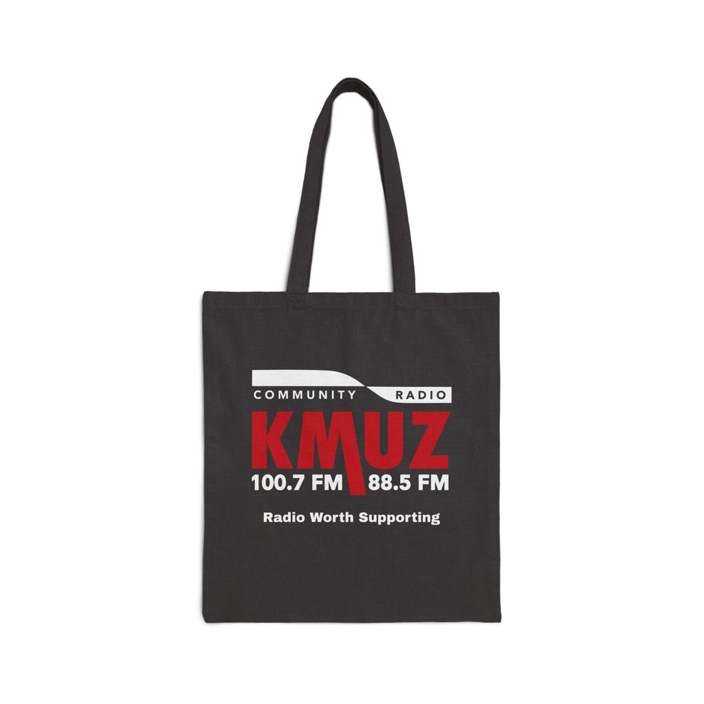 Black Cotton Canvas Tote Bag
