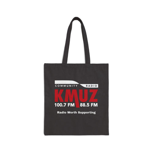 Black Cotton Canvas Tote Bag