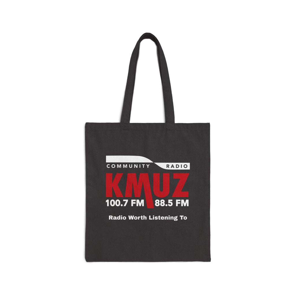 Black Cotton Canvas Tote Bag