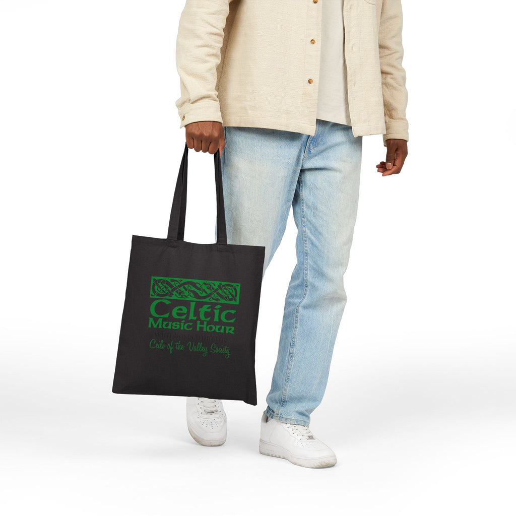 Celtic Music Hour - Cotton Canvas Tote Bag