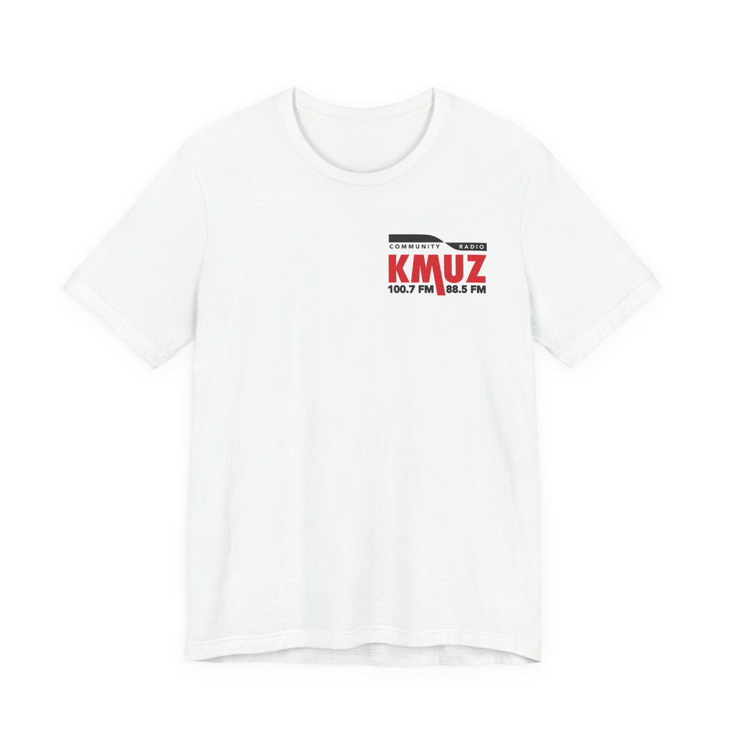 KMUZ Community Radio Tee — 100.7 / 88.5 FM Logo T-Shirt