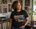 Spinning Back in Time Performance T-Shirt