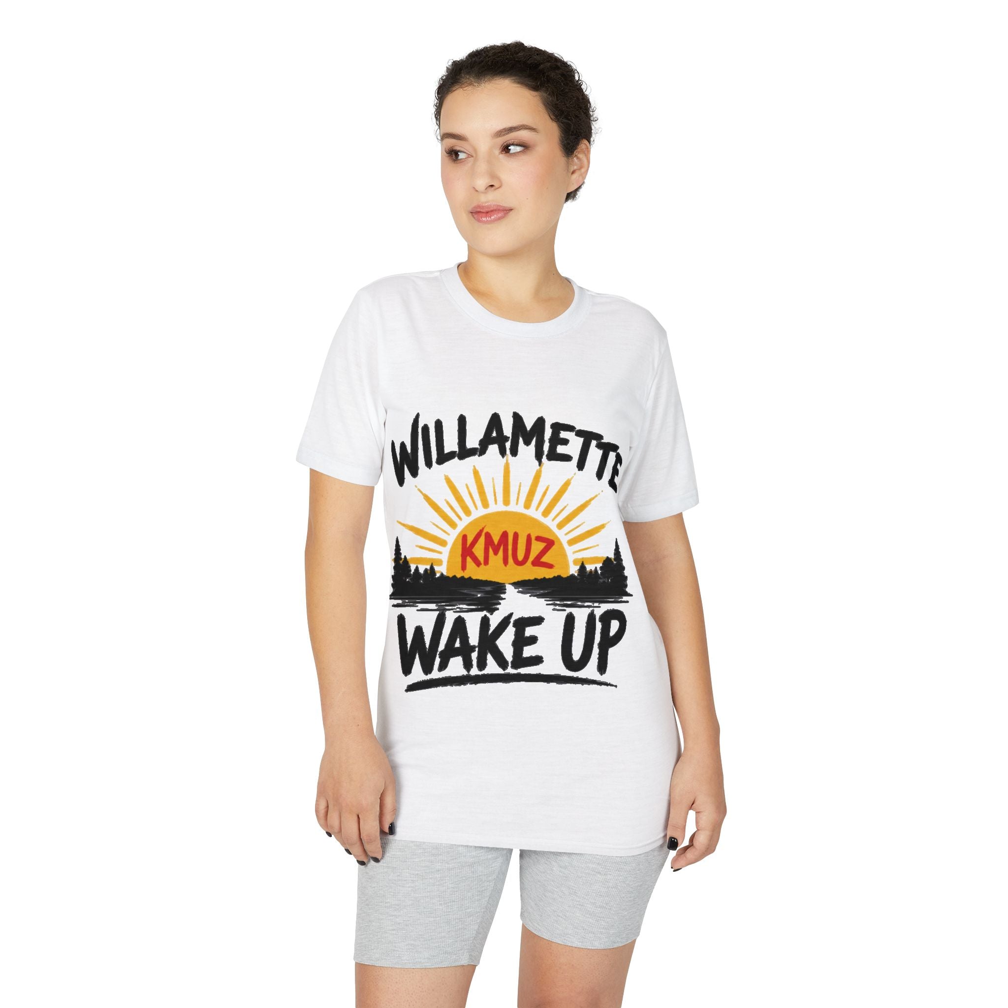 KMUZ Willamette Wake Up - Performance® T-Shirt