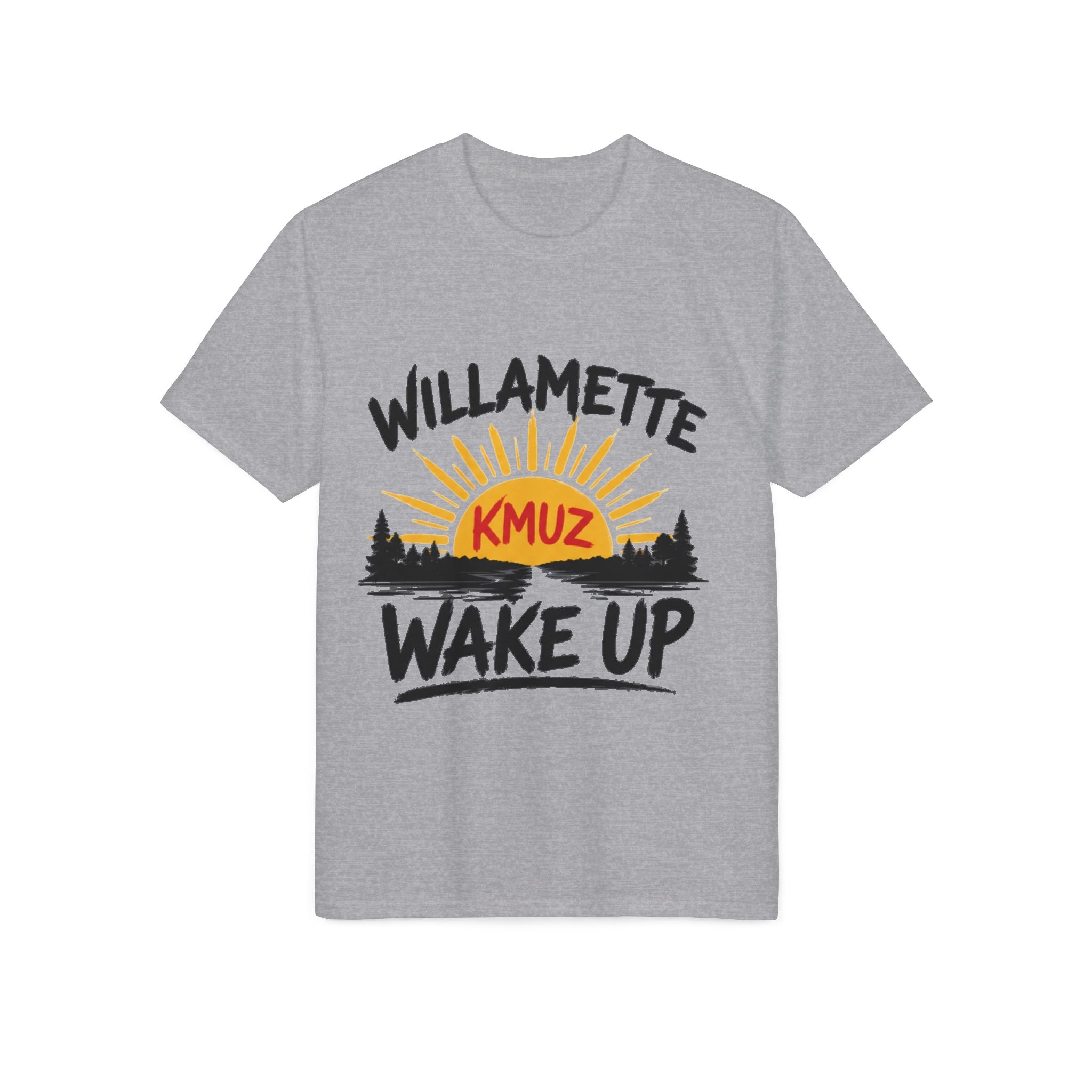 KMUZ Willamette Wake Up - Performance® T-Shirt