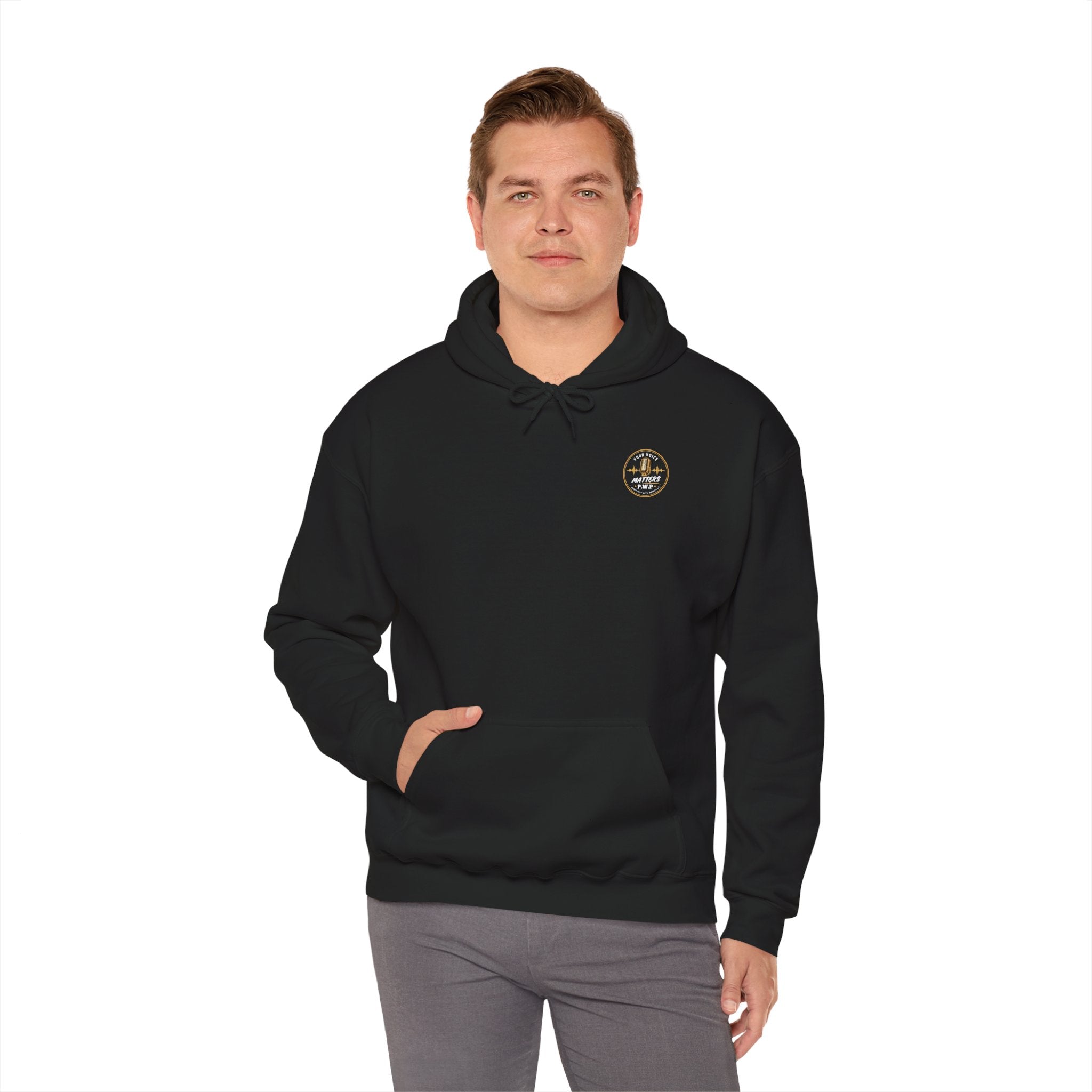 Positivity with Priscilla - Unisex Heavy Blend™ Hooded Sweatshirt