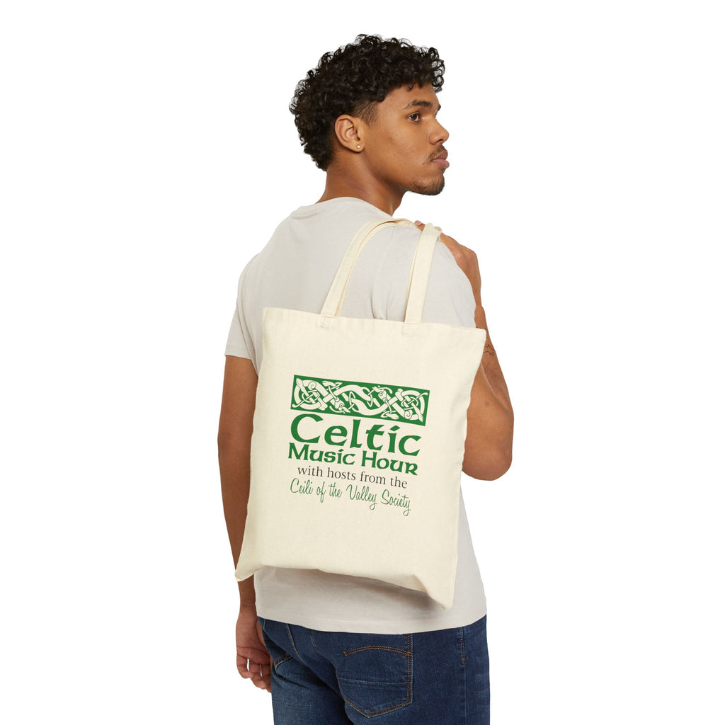 Celtic Music Hour - Cotton Canvas Tote Bag