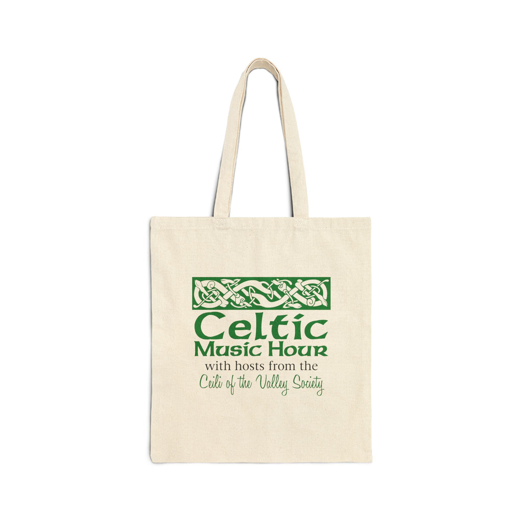 Celtic Music Hour - Cotton Canvas Tote Bag