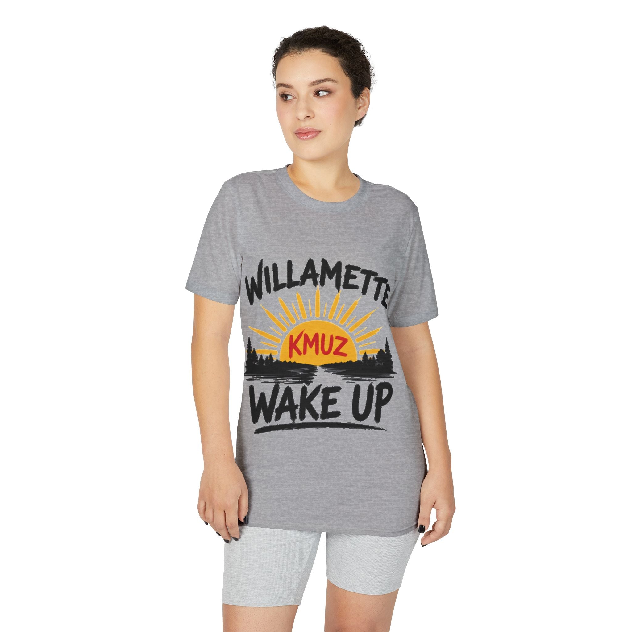 KMUZ Willamette Wake Up - Performance® T-Shirt