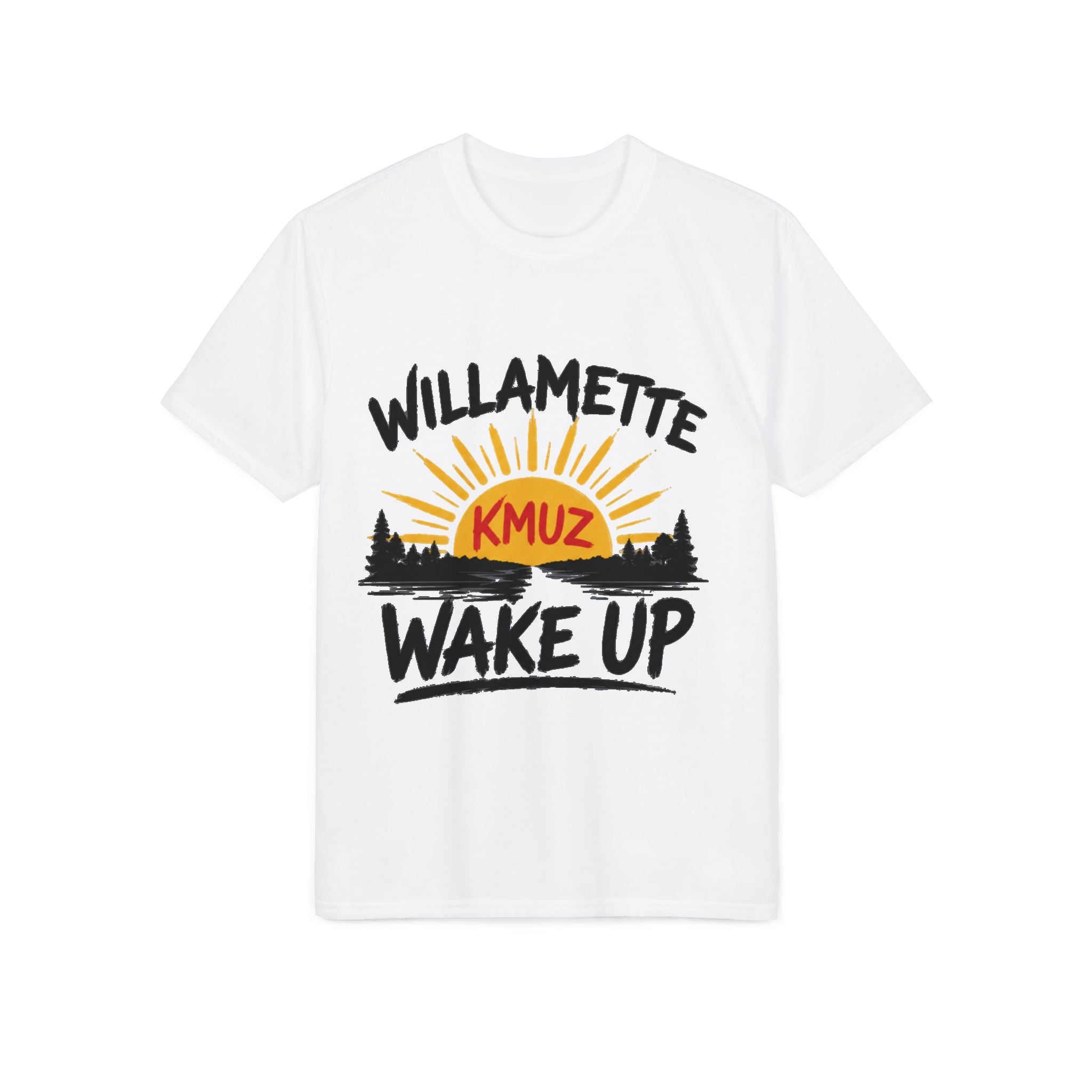 KMUZ Willamette Wake Up - Performance® T-Shirt