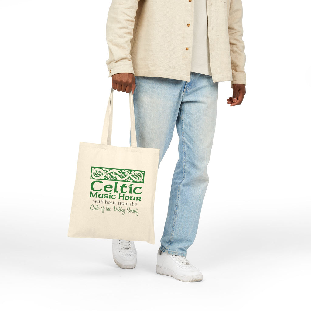 Celtic Music Hour - Cotton Canvas Tote Bag