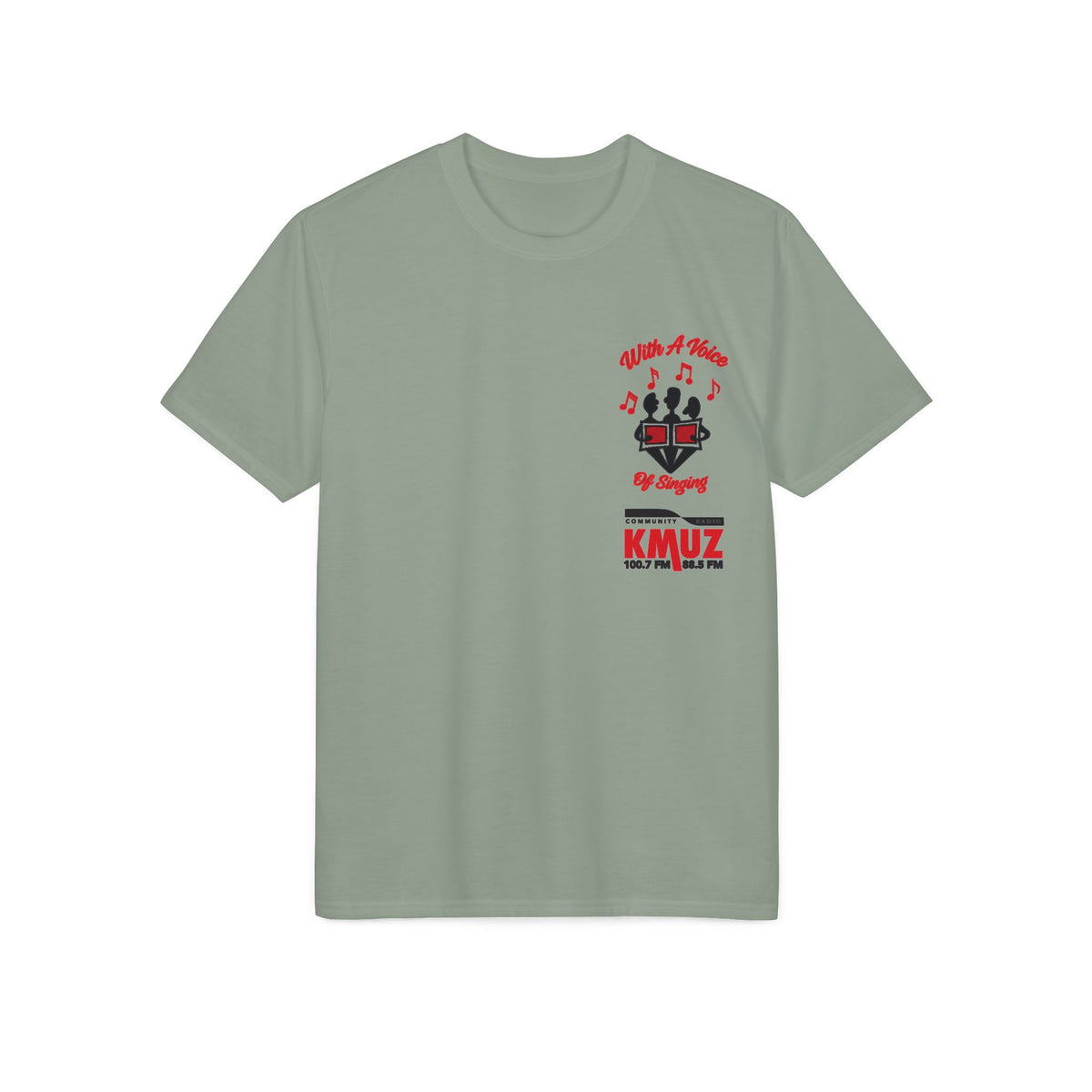 With a Voice of Singing - Performance T-Shirt