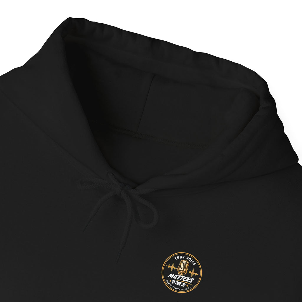Positivity with Priscilla - Unisex Heavy Blend™ Hooded Sweatshirt